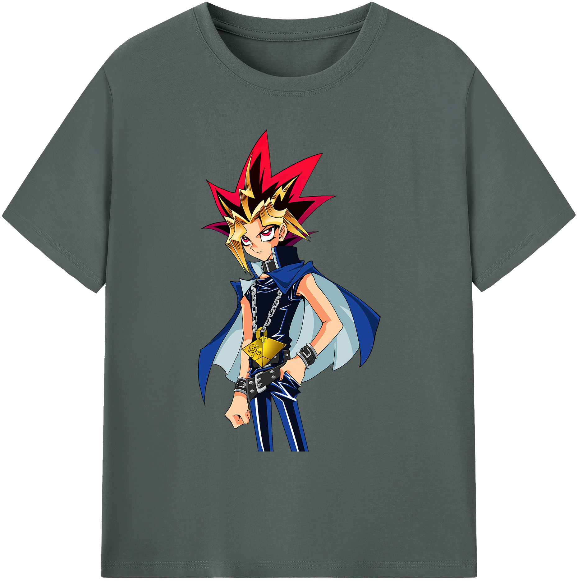 （画像用） 遊☆戯☆王 Yu-Gi-Oh! 綿100％ メンズ半袖Tシャツ｜肌触りやわらか＆通気性